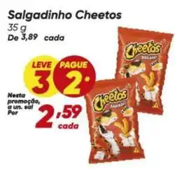 Dia Cheetos - salgadinho oferta