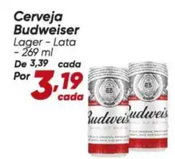Dia Budweiser - cerveja oferta