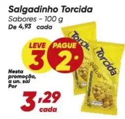 Dia Torcida - salgadinho oferta