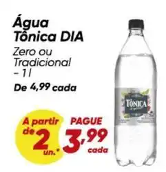 Dia Dia - água tônica oferta
