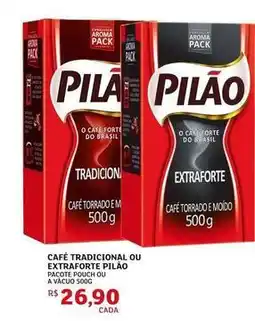 Assaí Atacadista Pilão - café tradicional ou extraforte oferta