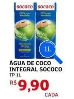 Assaí Atacadista Água de coco integral sococo tp oferta