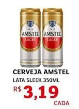 Assaí Atacadista Cerveja amstel lata sleek oferta