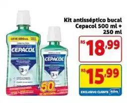 Mercado Extra Kit antisséptico bucal cepacol oferta