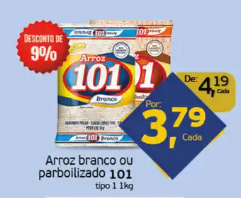 Cometa Supermercados Arroz branco ou parboilizado 101 oferta
