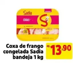 Mercado Extra Coxa de frango congelada Sadia bandeja oferta