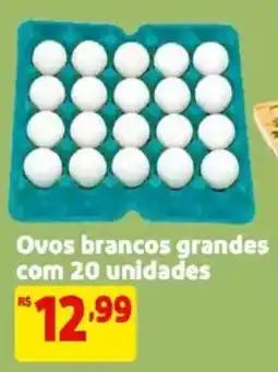 Mercado Extra Ovos brancos grandes oferta
