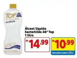 Mercado Extra álcool líquido bactericida 46° top oferta
