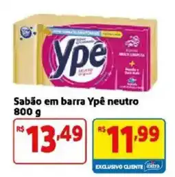 Mercado Extra Sabão em barra Ypê neutro oferta