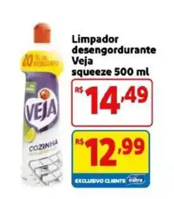 Mercado Extra Limpador desengordurante Veja squeeze oferta