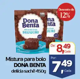 Cometa Supermercados Mistura para bolo dona benta delicia sachê oferta
