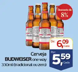 Cometa Supermercados Cerveja Budweiser one way oferta