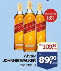 Cometa Supermercados Whisky johnnie walker red label 1l oferta
