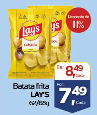 Cometa Supermercados Batata frita LAY'S oferta