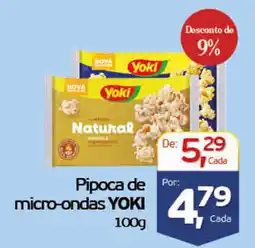 Cometa Supermercados Pipoca de micro-ondas YOKI oferta