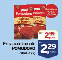 Cometa Supermercados Extrato de tomate pomodoro oferta