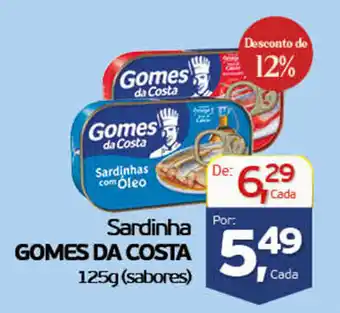 Cometa Supermercados Sardinha gomes da costa oferta