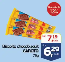 Cometa Supermercados Biscoito chocobiscuit garoto oferta