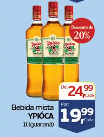 Cometa Supermercados Bebida mista ypióca oferta