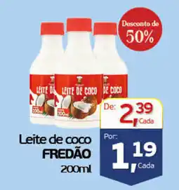 Cometa Supermercados Leite de coco fredão oferta