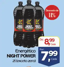 Cometa Supermercados Energético night power oferta