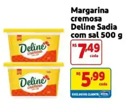 Mercado Extra Margarina cremosa Deline Sadia com sal oferta
