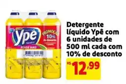 Mercado Extra Detergente líquido ypê oferta