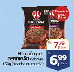 Cometa Supermercados Hambúrguer perdigão nabrasa oferta