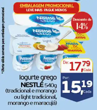 Cometa Supermercados logurte grego nestlé oferta