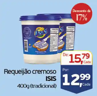 Cometa Supermercados Requeijão cremoso ISIS oferta