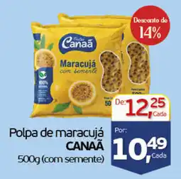 Cometa Supermercados Polpa de maracujá canaã oferta
