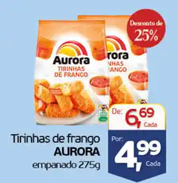 Cometa Supermercados Tirinhas de frango aurora oferta