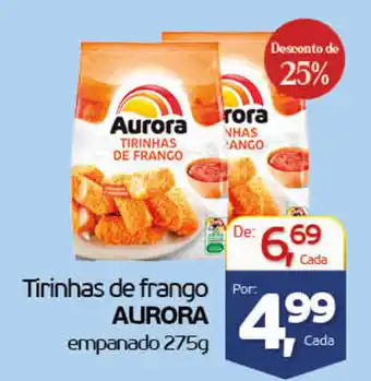 Cometa Supermercados Tirinhas de frango aurora oferta