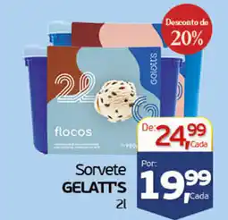 Cometa Supermercados Sorvete gelatt's oferta
