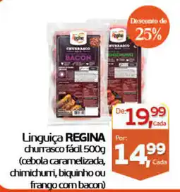 Cometa Supermercados Linguiça regina oferta