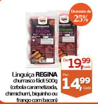 Cometa Supermercados Linguiça regina oferta