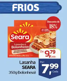 Cometa Supermercados Lasanha seara bolonhesa oferta
