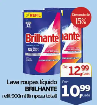 Cometa Supermercados Lava roupas líquido brilhante oferta