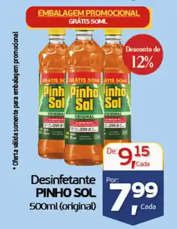 Cometa Supermercados Desinfetante pinho sol 500ml (original) oferta