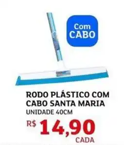 Assaí Atacadista Rodo plástico com cabo santa maria oferta