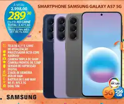 Lojas Cem Smartphone samsung galaxy a57 5g oferta