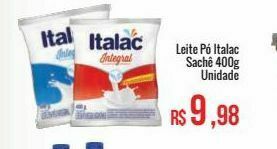 Mart Minas Leite pó italac sachê 400g unidade oferta