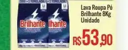 Lava roupa pó brilhante 8kg unidade