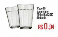 Mart Minas Copo nf americano 190ml ref.2010 unidade oferta