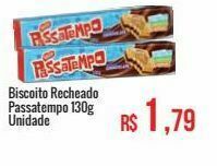 Mart Minas Biscoito recheado passatempo 130g unidade oferta