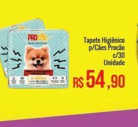 Tapete higiênico p/cães procão c/30 unidade