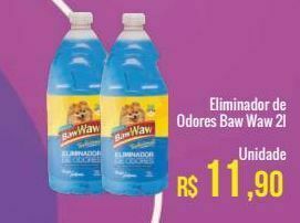 Eliminador de odores baw waw 2l