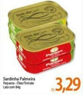 Atacadão Sardinha Palmeira 84g oferta