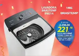 Lojas Cem Lavadora brastemp bwj14 oferta