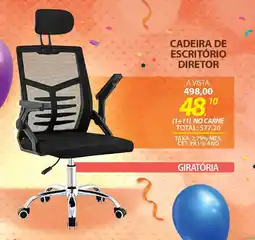 Lojas Cem Cadeira de escritório diretor oferta
